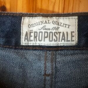 Aeropostale Men's Dark Blue Jeans